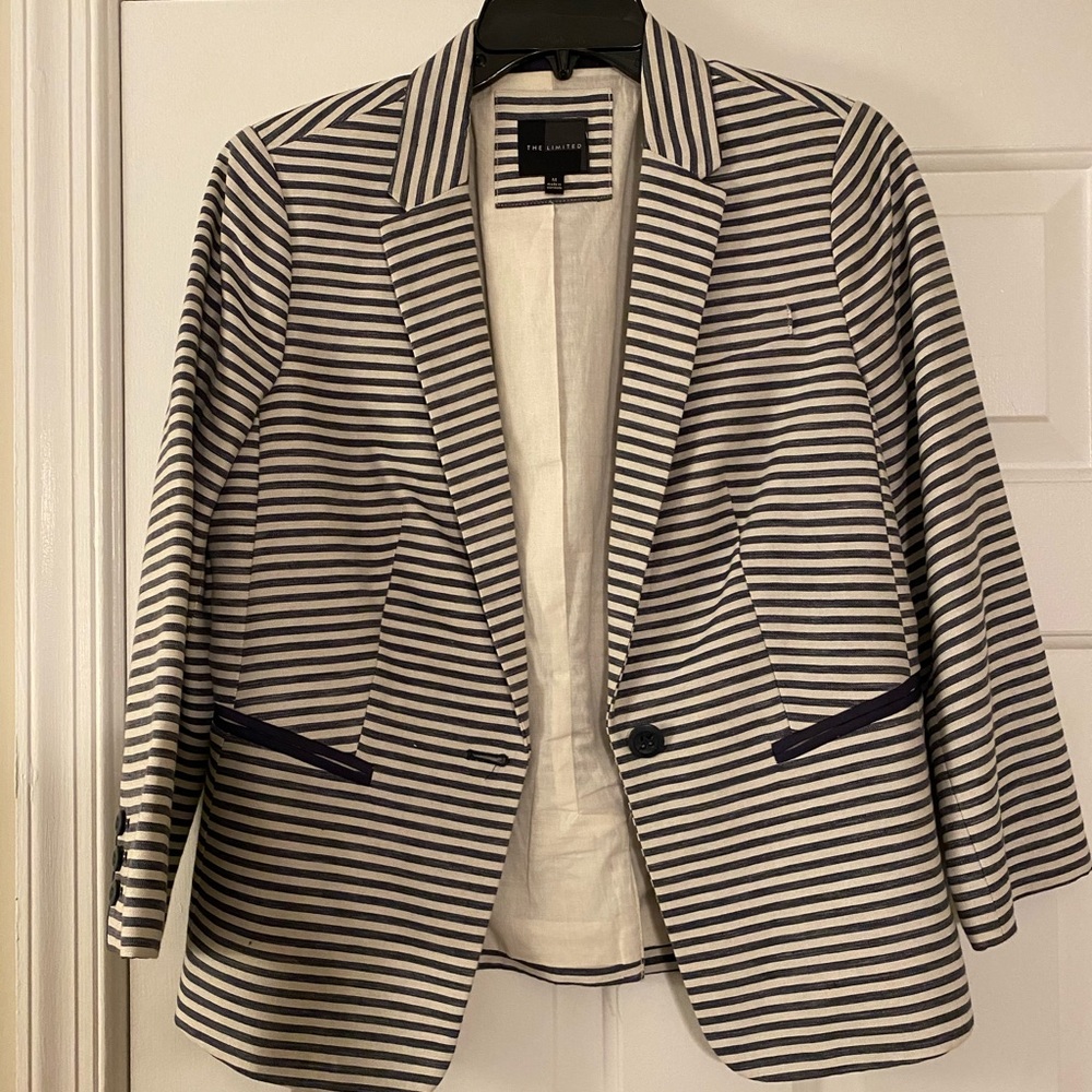 Striped blazer